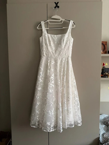 Tea length wedding dress chi - dress,