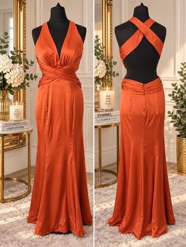 Chi london orange satin - chi,