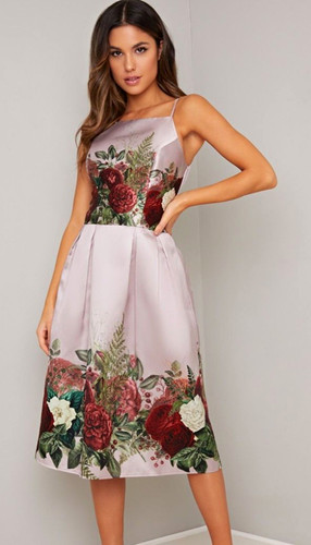 Chi london - pink, satin
