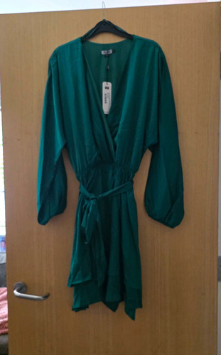 Chi london green satin - green,